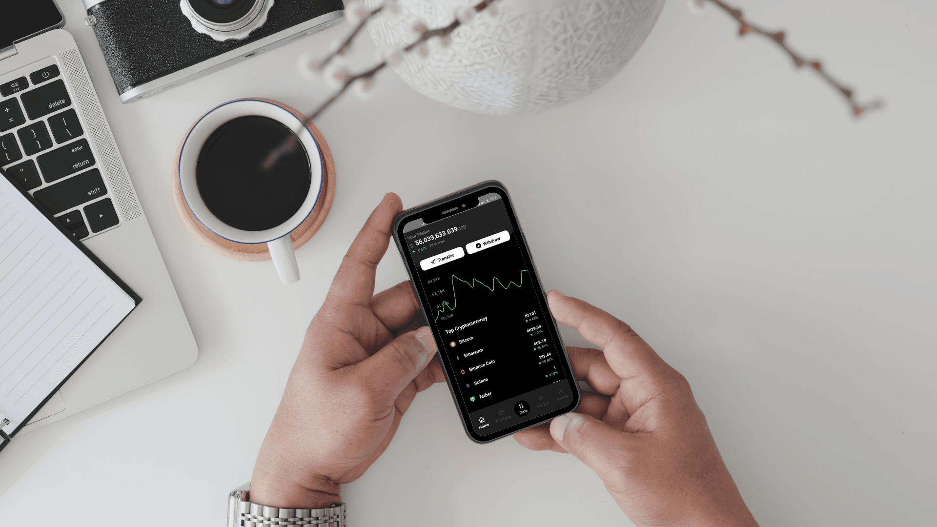 Crypto Wallet project preview